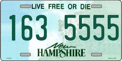 NH license plate 1635555