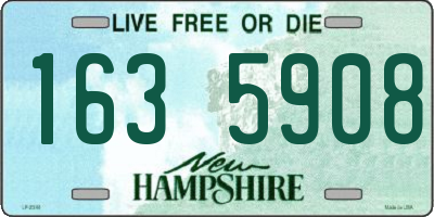 NH license plate 1635908