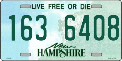 NH license plate 1636408