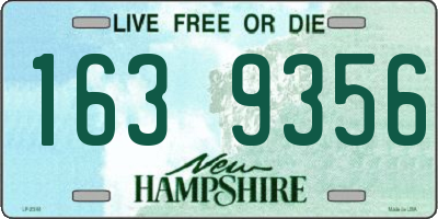 NH license plate 1639356