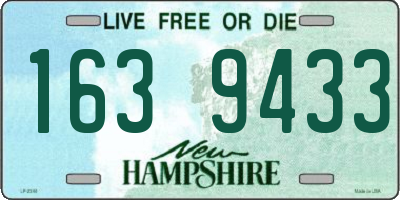 NH license plate 1639433