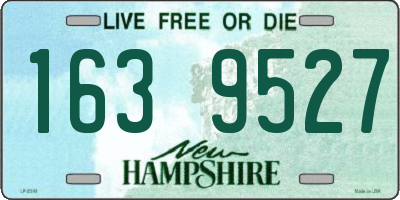 NH license plate 1639527