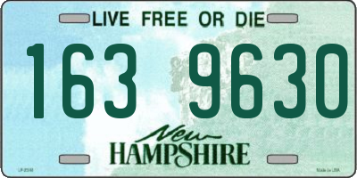 NH license plate 1639630