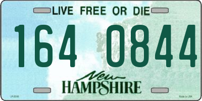 NH license plate 1640844
