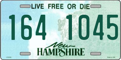 NH license plate 1641045