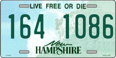 NH license plate 1641086