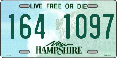 NH license plate 1641097