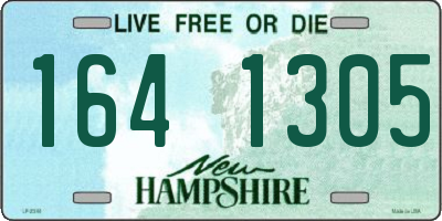 NH license plate 1641305