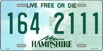 NH license plate 1642111