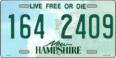 NH license plate 1642409