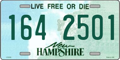 NH license plate 1642501
