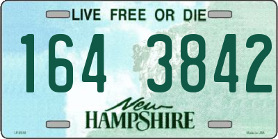 NH license plate 1643842