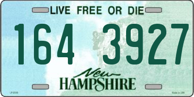 NH license plate 1643927