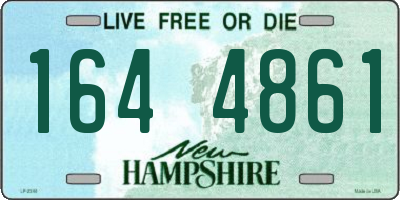 NH license plate 1644861