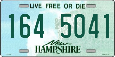 NH license plate 1645041