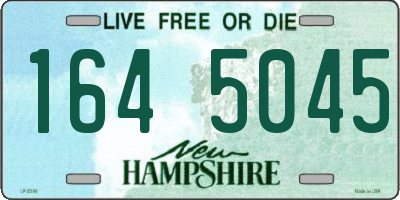 NH license plate 1645045