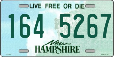 NH license plate 1645267