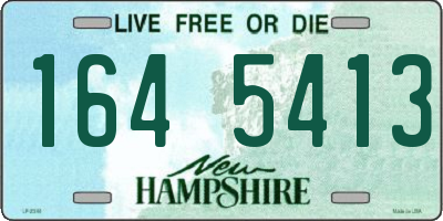 NH license plate 1645413