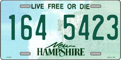 NH license plate 1645423