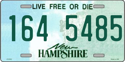 NH license plate 1645485