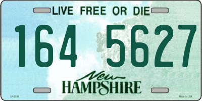NH license plate 1645627