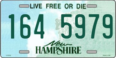 NH license plate 1645979