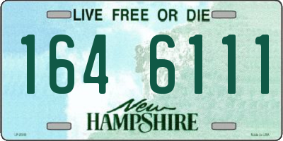 NH license plate 1646111