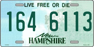 NH license plate 1646113