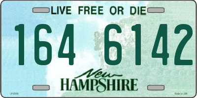 NH license plate 1646142