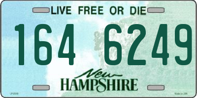 NH license plate 1646249
