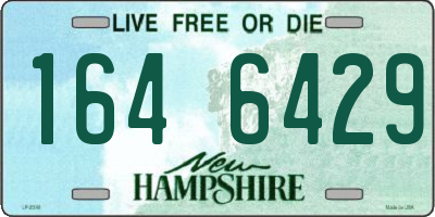 NH license plate 1646429