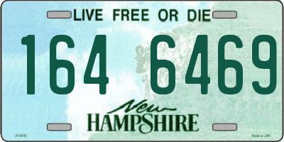 NH license plate 1646469