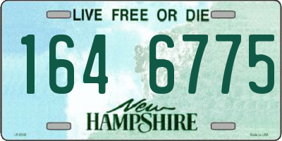 NH license plate 1646775