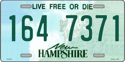 NH license plate 1647371