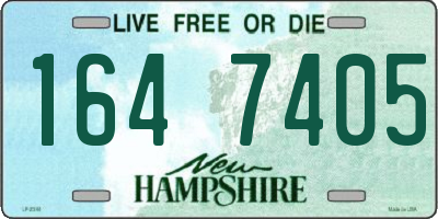 NH license plate 1647405