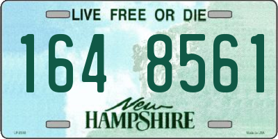NH license plate 1648561