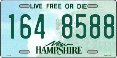 NH license plate 1648588