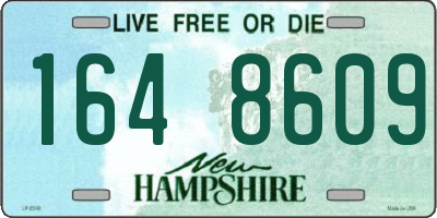 NH license plate 1648609