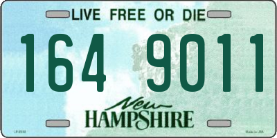 NH license plate 1649011