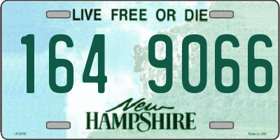 NH license plate 1649066