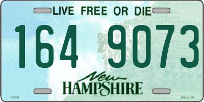 NH license plate 1649073