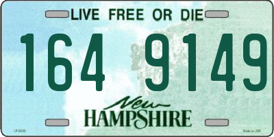 NH license plate 1649149