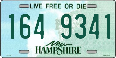 NH license plate 1649341