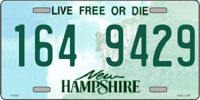 NH license plate 1649429