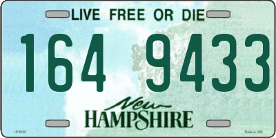 NH license plate 1649433