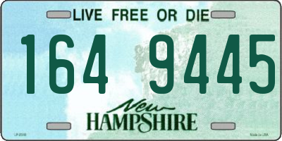NH license plate 1649445