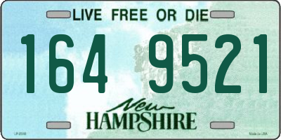 NH license plate 1649521