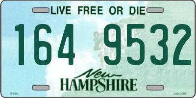 NH license plate 1649532