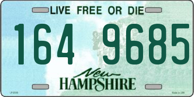 NH license plate 1649685