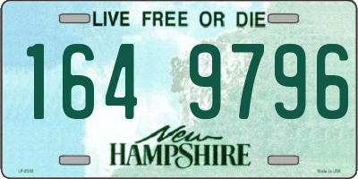 NH license plate 1649796